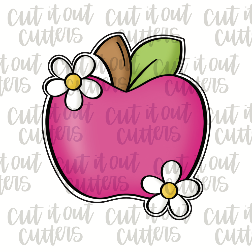 Daisy Apple Cookie Cutter