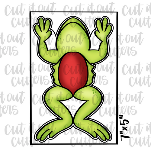 Dead Frog Cookie Cutter