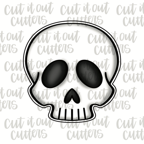 Dead Skull Cookie Cutter