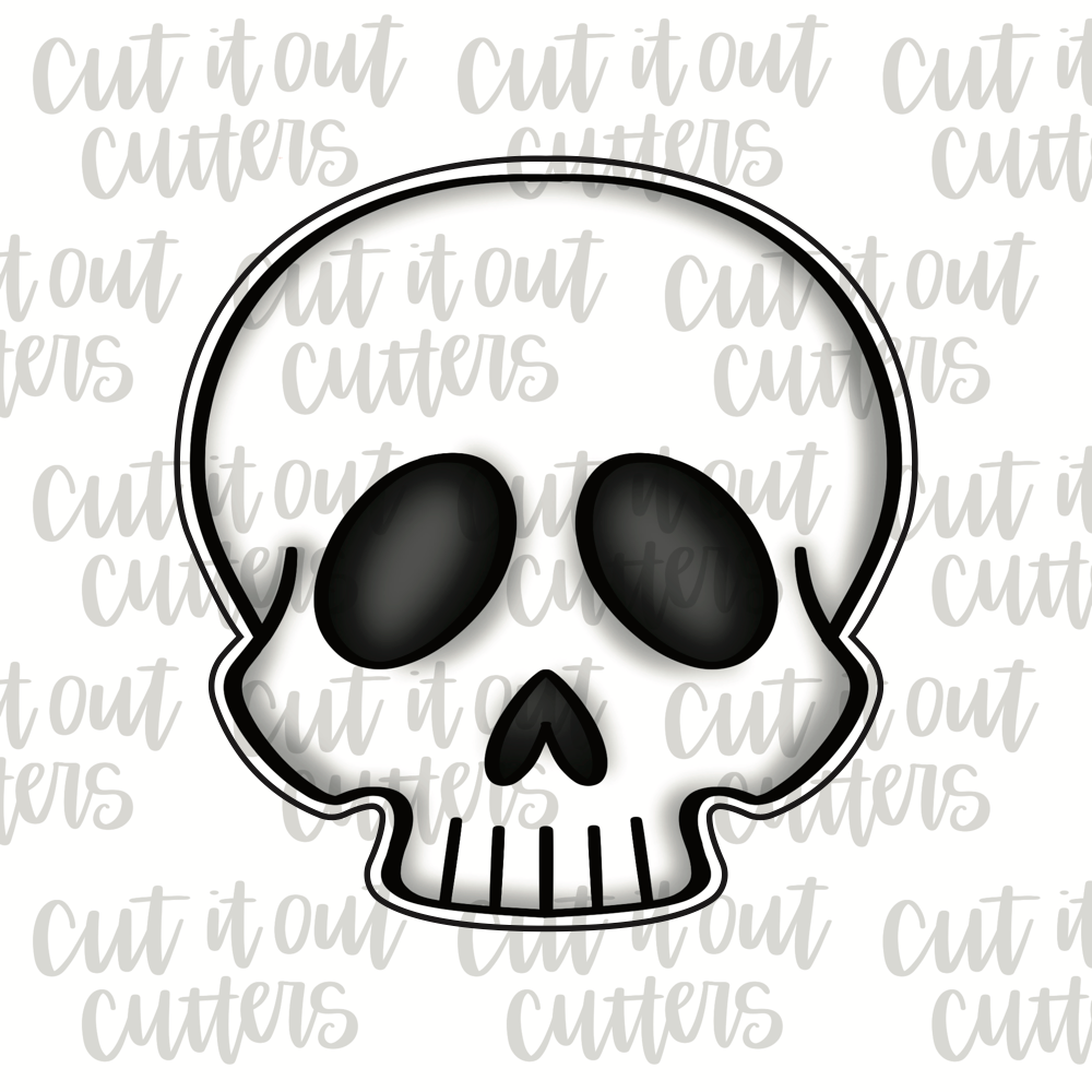 Dead Skull Cookie Cutter