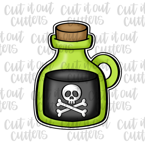 Deathly Potion Cookie Cutter