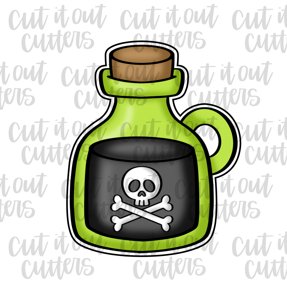 Deathly Potion Cookie Cutter
