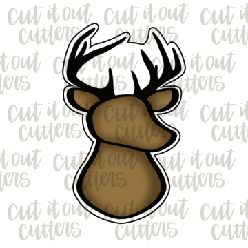 Deer Head Cookie Cutter