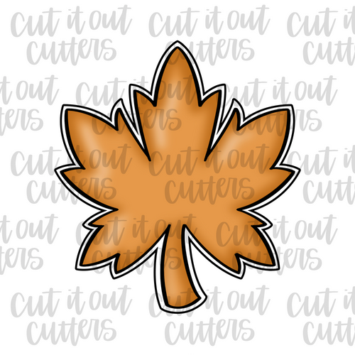 Fall Leaf Cookie Cutter