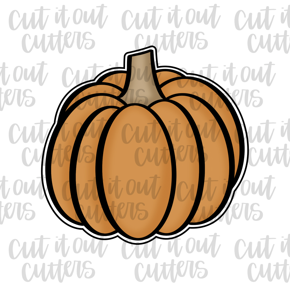 Fall Pumpkin Cookie Cutter
