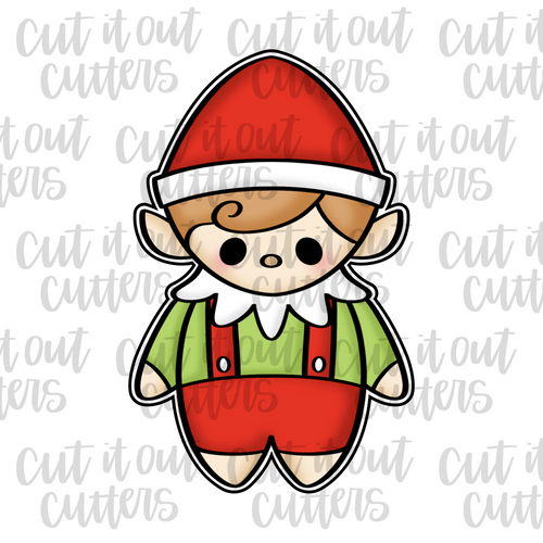 Fat Elf Cookie Cutter