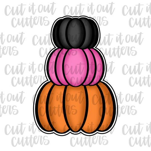 Fat Pumpkin Stack Cookie Cutter