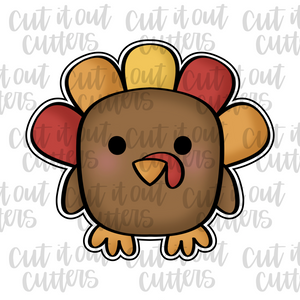 Fat Turkey Cookie Cutter