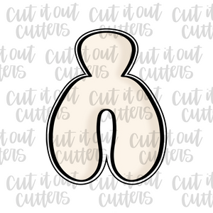 Fat Wishbone Cookie Cutter
