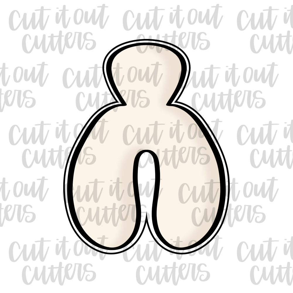 Fat Wishbone Cookie Cutter