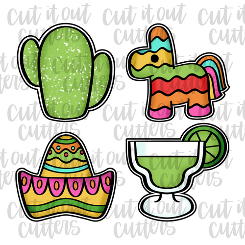 Fiesta Minis Cookie Cutter Set