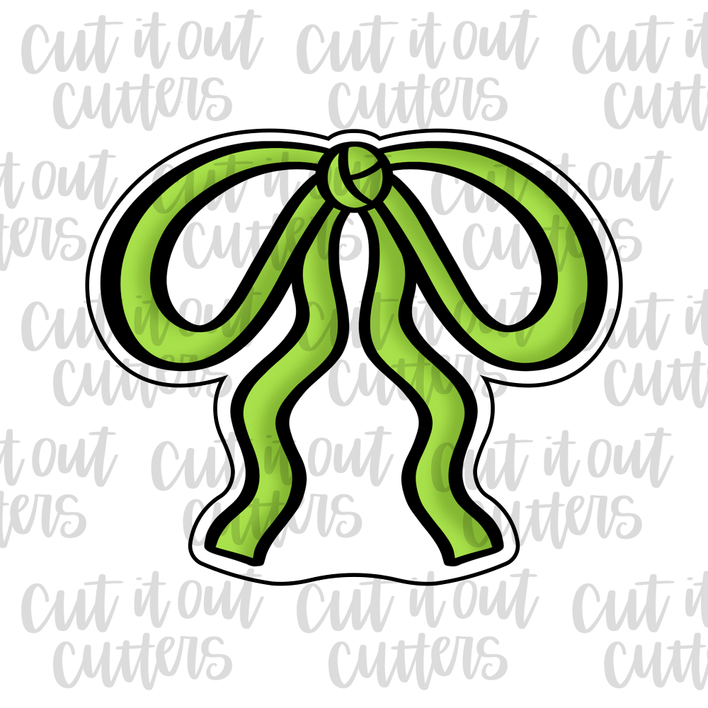 Floppy Ribbon Cookie Cutter – Cut It Out Cutters