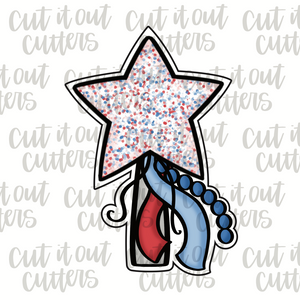 Frilly Star Wand Cookie Cutter