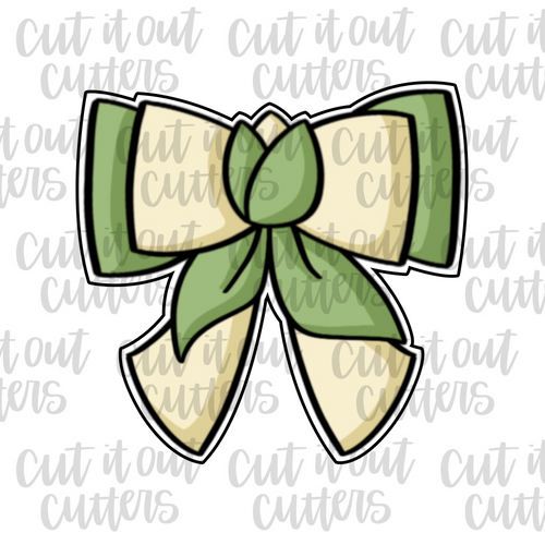 Frog Princess Bow Cookie Cutter