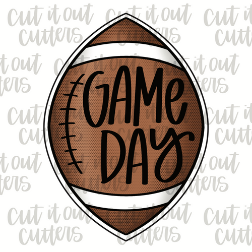 Game Day Football Cookie Cutter