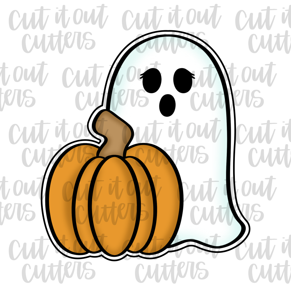 Ghost & Pumpkin Cookie Cutter