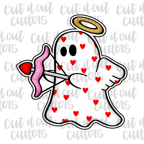 Ghost Cupid Cookie Cutter