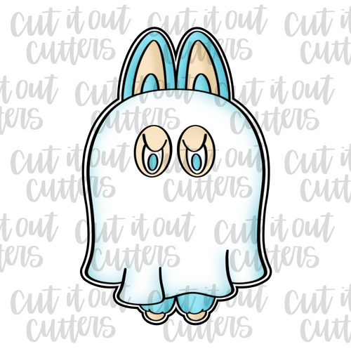 Ghost Furry Monster Cookie Cutter