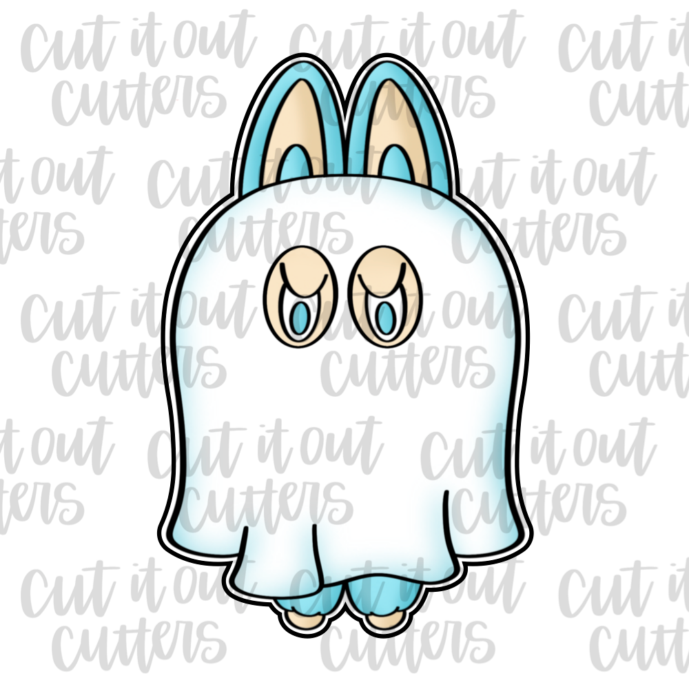 Ghost Furry Monster Cookie Cutter