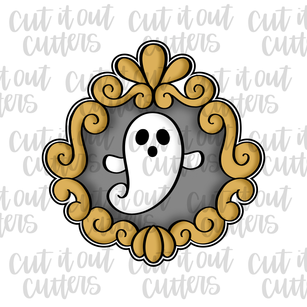 Ghostly Frame Cookie Cutter