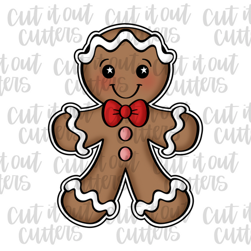 Gingerbread Guy Cookie Cutter