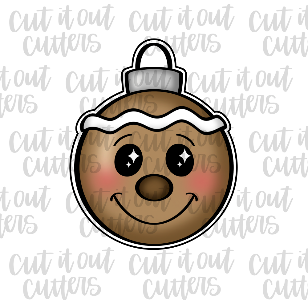 Gingerbread Ornament Cookie Cutter