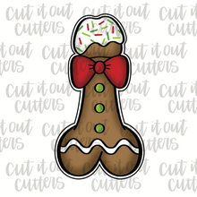 Load image into Gallery viewer, Adult Christmas Peens Cookie Cutter