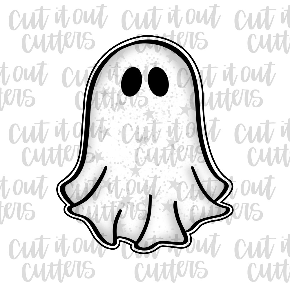 Glitter Ghost Cookie Cutter