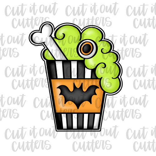 Gooey Halloween Cup Cookie Cutter