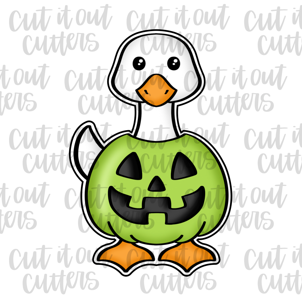 Goose Pumpkin Cookie Cutter