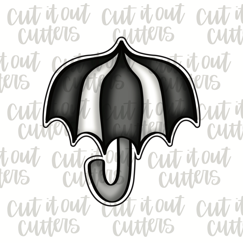 Goth Umbrella Cookie Cutter