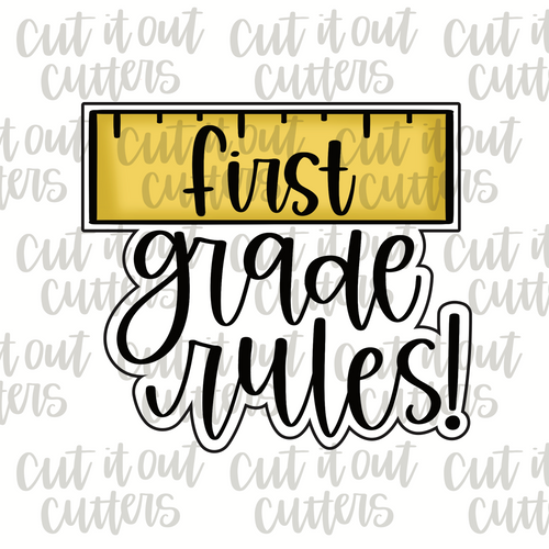 Grade Rules Ruler Cookie Cutter