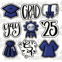 Load image into Gallery viewer, Grad Minis Cookie Cutter Set