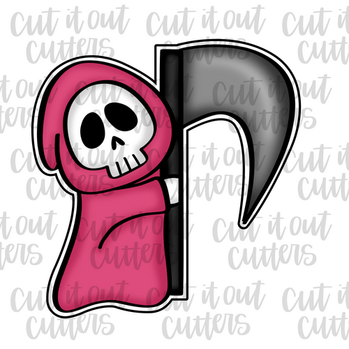 Grim Reaper Muggie Cookie Cutter