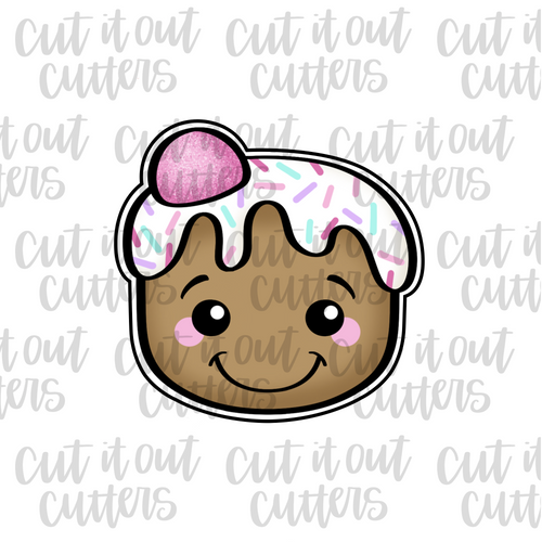 Gumdrop Gingy Head Cookie Cutter