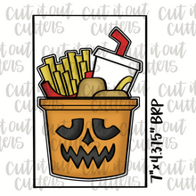 Load image into Gallery viewer, Halloween Bucket Cookie Cutter Set