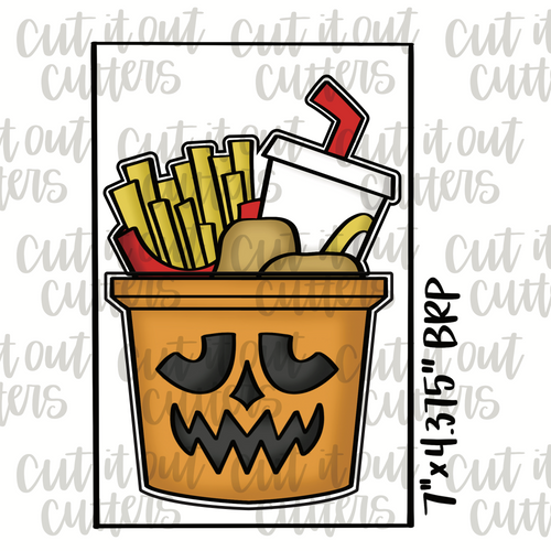 Halloween Bucket Cookie Cutter Set