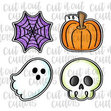 Load image into Gallery viewer, Halloween Cuties CAKE POP Cutter Set