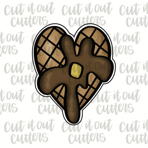 Heart Waffle Cookie Cutter