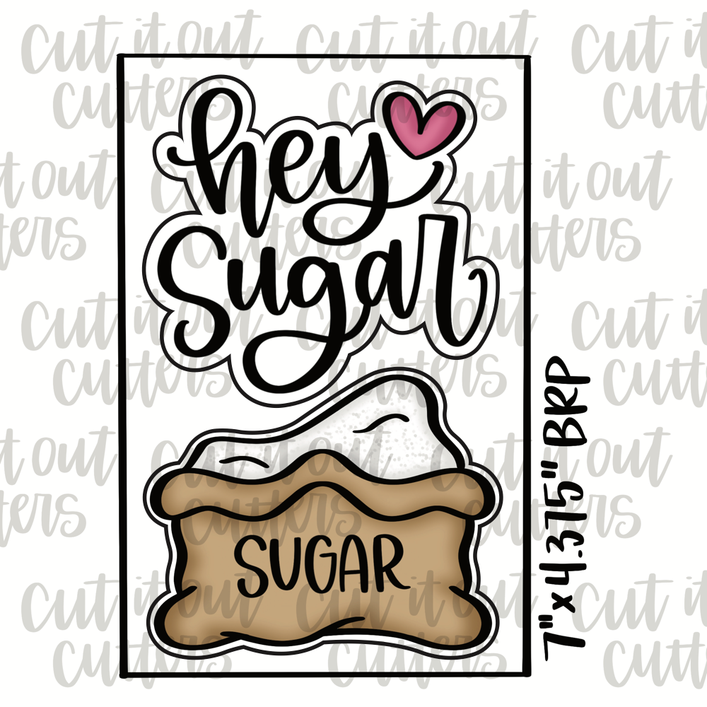 Hey Sugar & Sugar Bag Cookie Cutter Set