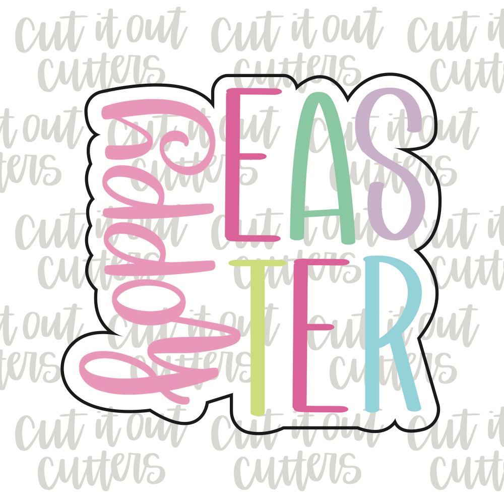 Hoppy Easter Mixup Cookie Cutter