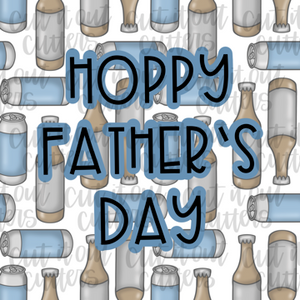 Hoppy Father's Day - 2" Square Tags - Digital Download