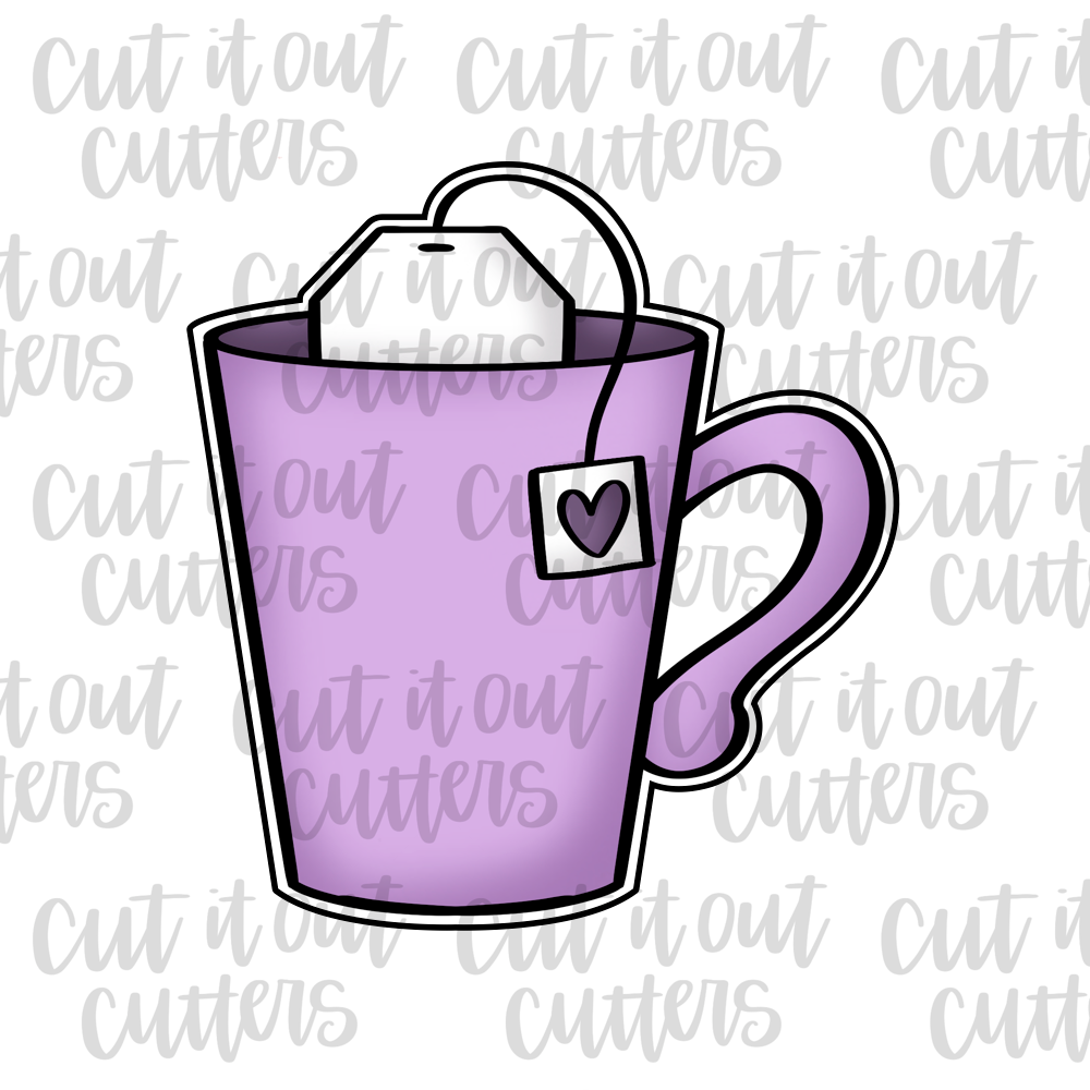 Hot Tea Mug Cookie Cutter