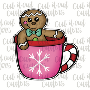 Hot Tub Cocoa Cookie Cutter