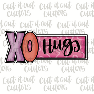 Hugs Plaque Cookie Cutter
