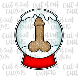 Adult Christmas Peens Cookie Cutter