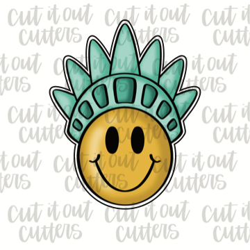 Liberty Happy Face Cookie Cutter