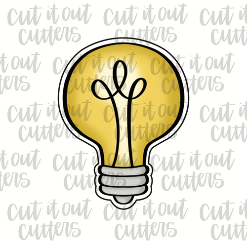 Light Bulb Cookie Cutter