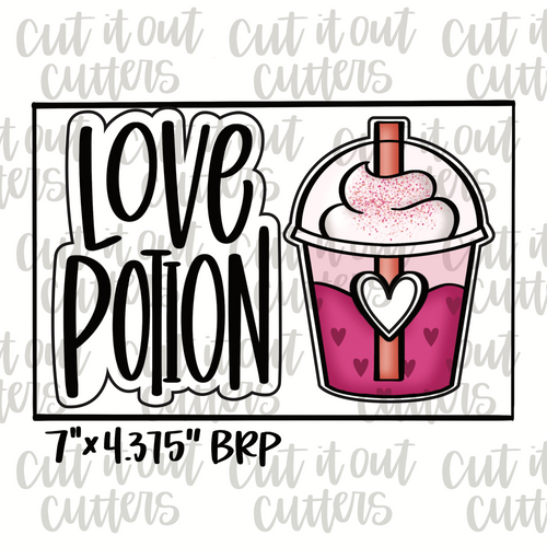 Love Potion & Smoothie Cookie Cutter Set