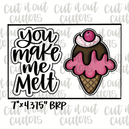 Make Me Melt & Ice Cream Cookie Cutter Set